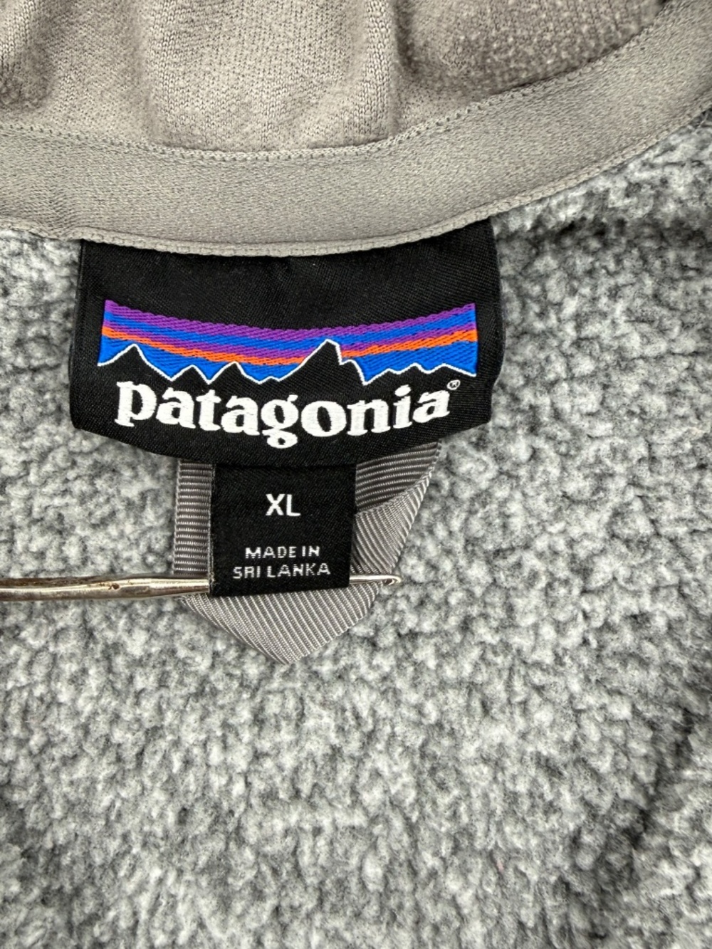 Patagonia Better Sweater 1/4 Zip Fleece Grey Hiking Gorpcore Outdoor Women XL - Picture 6 of 11